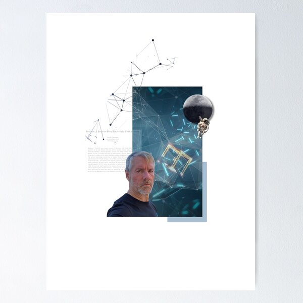 Item preview, Bitcoin - Michael Saylor designed and sold by KutandPaste.
