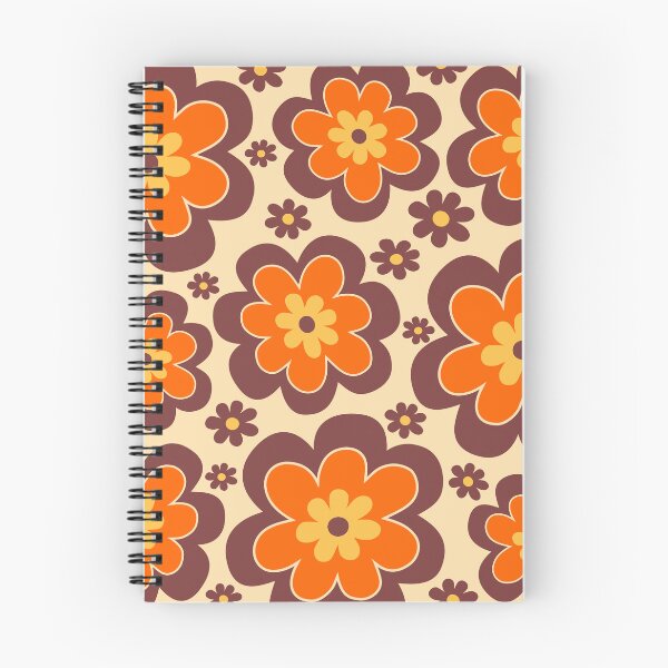 Item preview, Colorful Retro Flower Pattern 521 designed and sold by tonymagnerart.