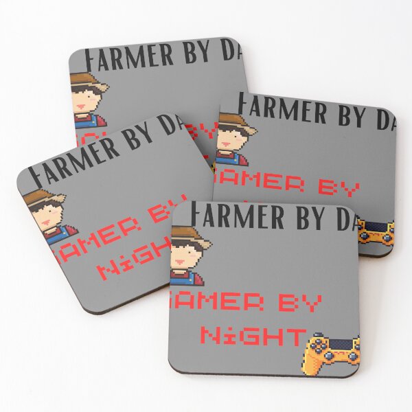 Item preview, Farmer by day gamer by night designed and sold by Bap-tiste.