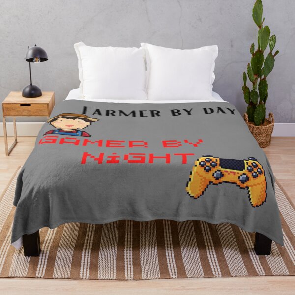 Item preview, Farmer by day gamer by night designed and sold by Bap-tiste.
