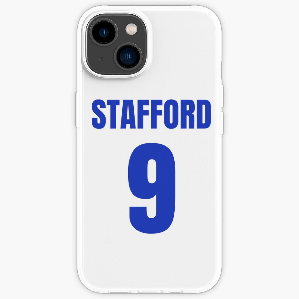 johnnystackart Matthew Stafford Jersey Tee Sticker