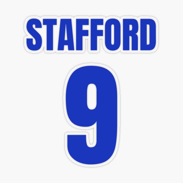 Matthew Stafford 9 - Los Angeles Rams Jersey Active T-Shirt for Sale by  sgkrishna