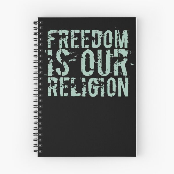 Item preview, Distressed Freedom Is Our Religion Lifestyle designed and sold by Jeezzas.
