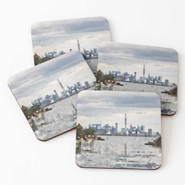 Item preview, Pixelated Cityscape designed and sold by fotollissimo.