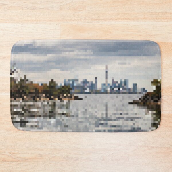Item preview, Pixelated Cityscape designed and sold by fotollissimo.