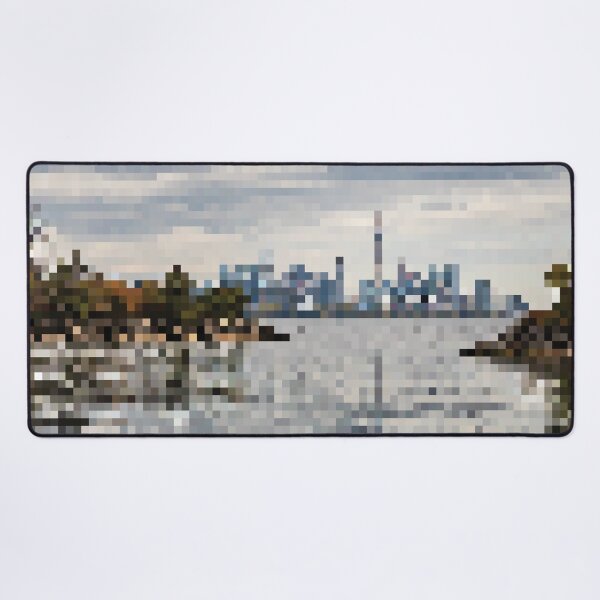 Item preview, Pixelated Cityscape designed and sold by fotollissimo.