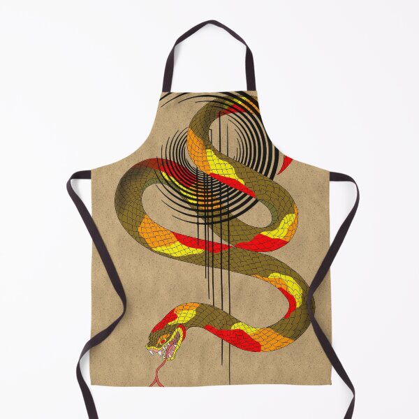Item preview, Neotraditional Snake Tattoo designed and sold by Phosphorescent Dreaming.