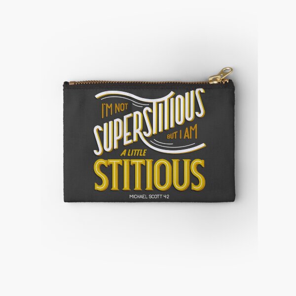 Item preview, I'm Not Superstitious, But I Am a Little Stitious designed and sold by Alyssa Brensinger.