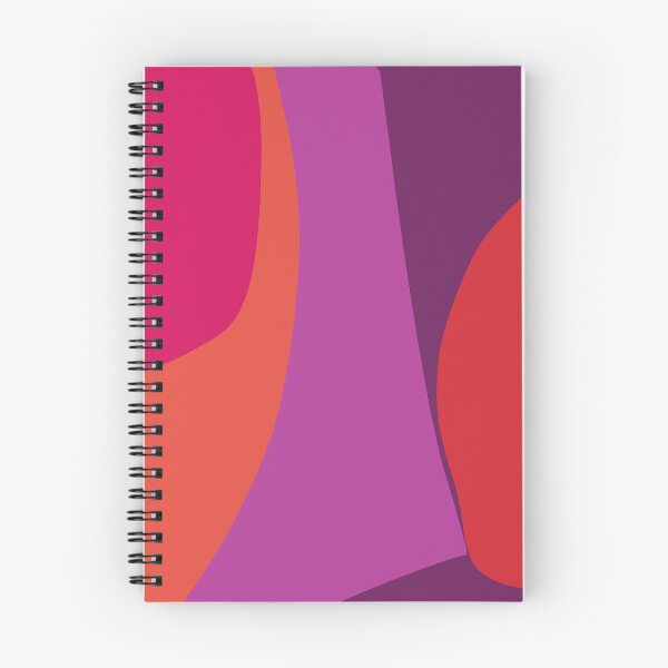 Item preview, Red Hot Pink Purple Abstract Shapes, Irena Orlov  designed and sold by Irena Orlov.