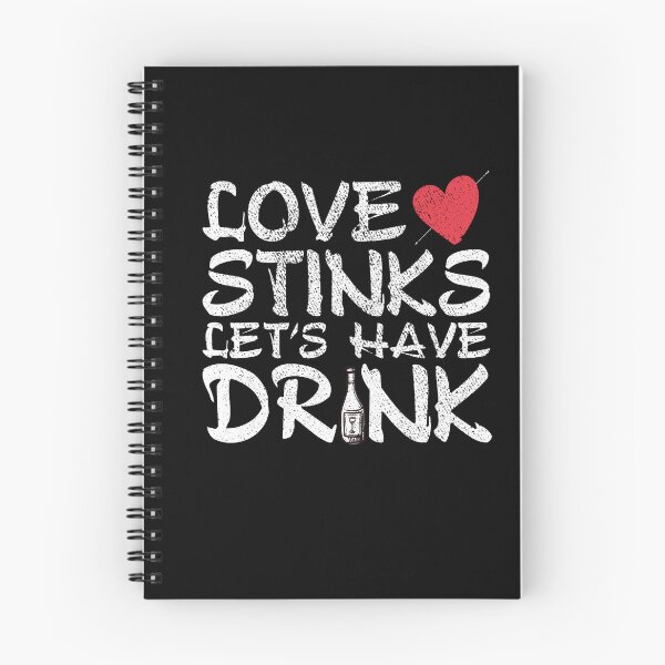 Item preview, Love stinks let's have drink, funny saying designed and sold by thepeaceful90.