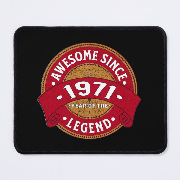 Item preview, Awesome Since 1971, 55th birthday gift designed and sold by Ray's Photos & Art.
