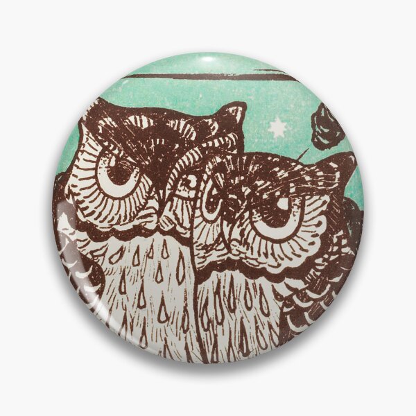 Item preview, Owl Couple - Bestelkaart voor Uilengeluk (1895) by Theo van Hoytema. designed and sold by superbling.