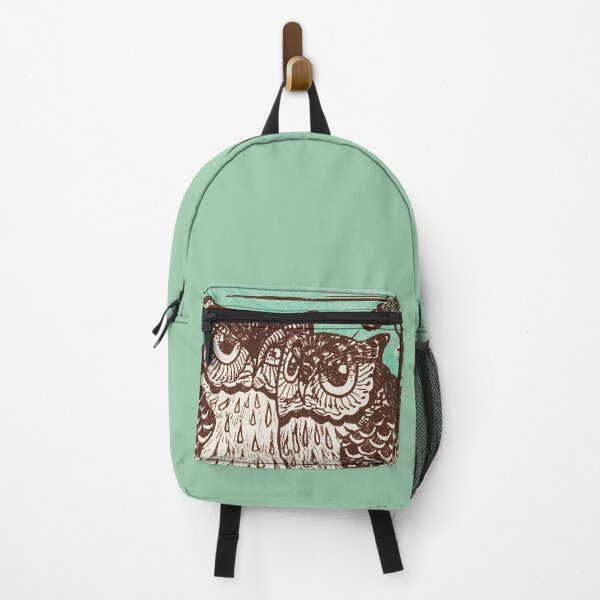 Item preview, Owl Couple - Bestelkaart voor Uilengeluk (1895) by Theo van Hoytema. designed and sold by superbling.