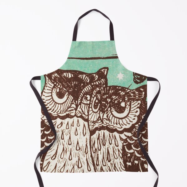 Item preview, Owl Couple - Bestelkaart voor Uilengeluk (1895) by Theo van Hoytema. designed and sold by superbling.
