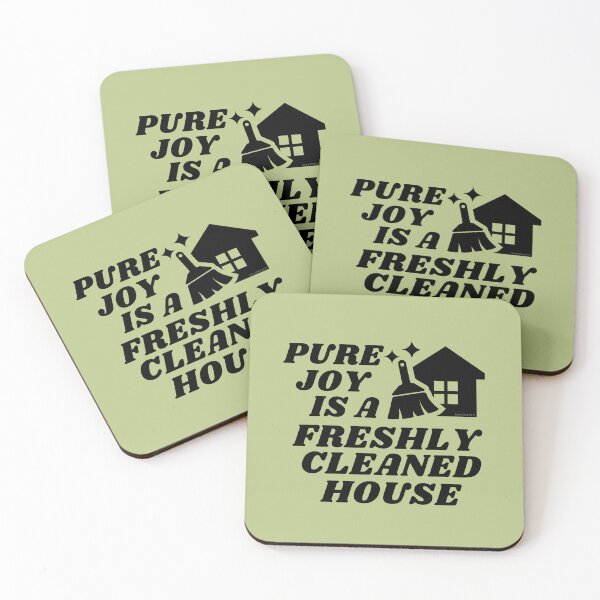 Item preview, Pure Joy is a Freshly Cleaned House Cleaning Motivation designed and sold by SavvyCleaner.