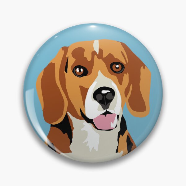 Item preview, beagle designed and sold by BigAndBug.