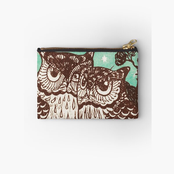 Item preview, Owl Couple - Bestelkaart voor Uilengeluk (1895) by Theo van Hoytema. designed and sold by superbling.