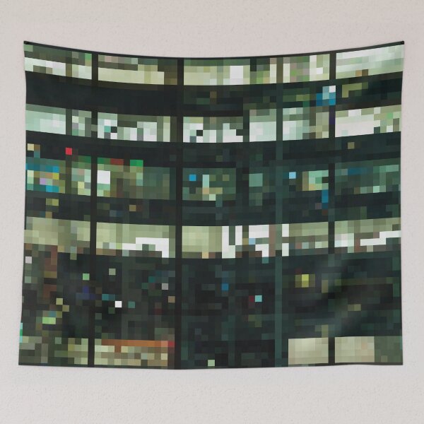 Item preview, Pixelated Office Building designed and sold by fotollissimo.