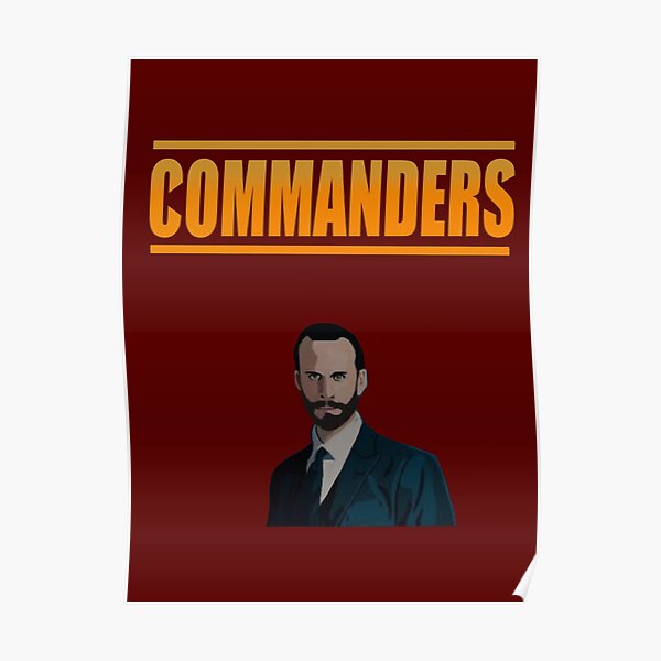 "Washington Commanders Spoof American Football Shirt NFL Commander