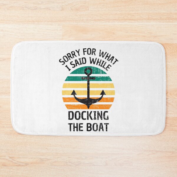 Item preview, Boat captain anchor marina port designed and sold by DSOC-Clothing.