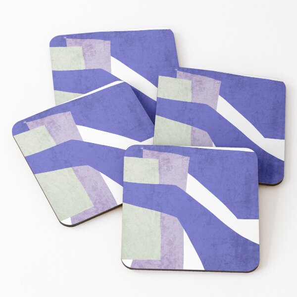 Item preview, Green Blue Geometric Shapes, Irena Orlov designed and sold by Irena Orlov.
