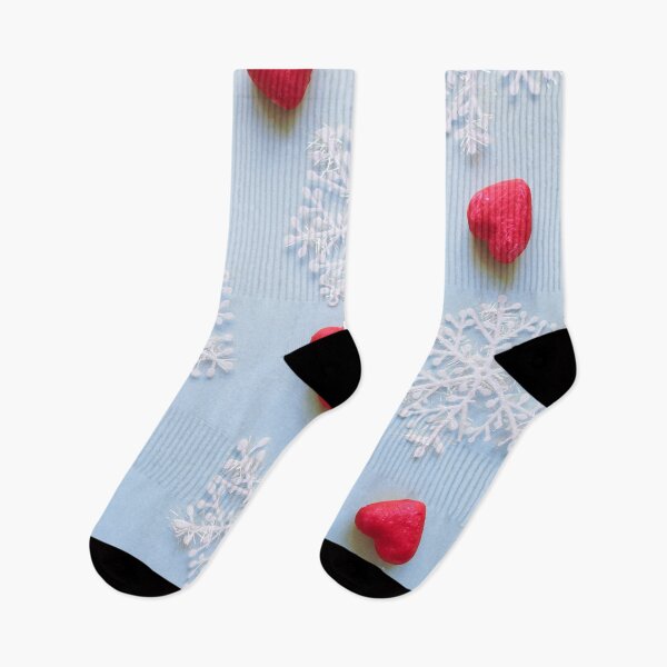 Item preview, Copy of Hearts and Snow All Over Print - Blue designed and sold by BKNation.