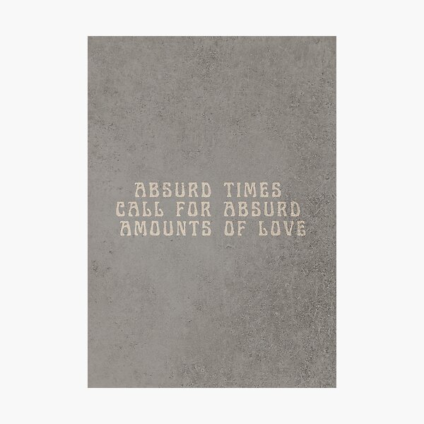 Love is in the air but so is covid Photographic Print