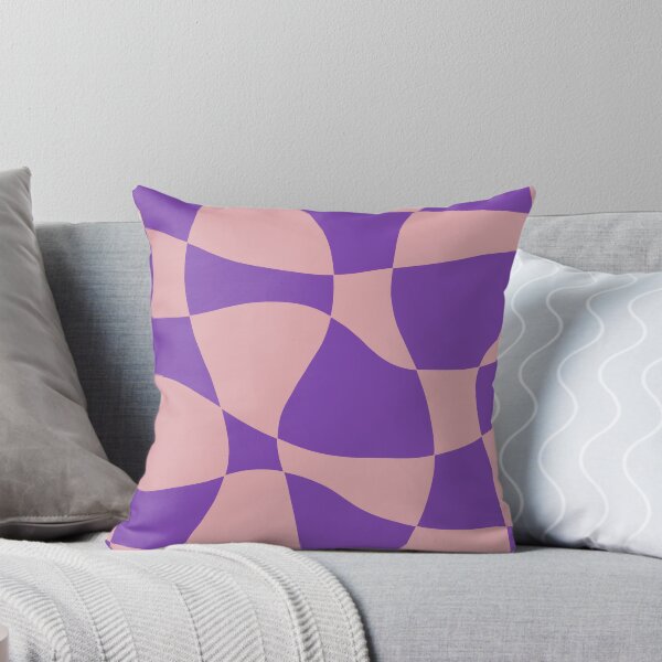 Item preview, Wavy Check - Pink and Purple designed and sold by Carmen Yochim.