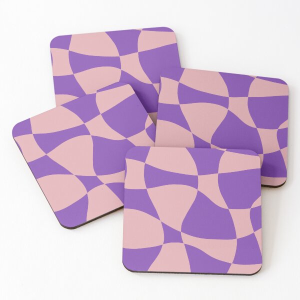 Item preview, Wavy Check - Pink and Purple designed and sold by Carmen Yochim.