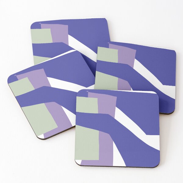 Item preview, Green Blue Geometric Shapes 2, Irena Orlov designed and sold by Irena Orlov.