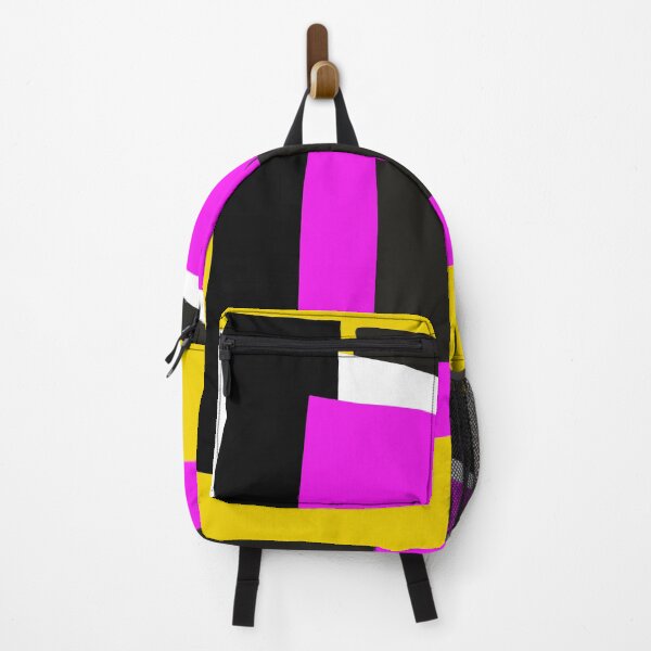 Item preview, Yellow Pink Black Geometric Shapes, Irena Orlov designed and sold by Irena Orlov.