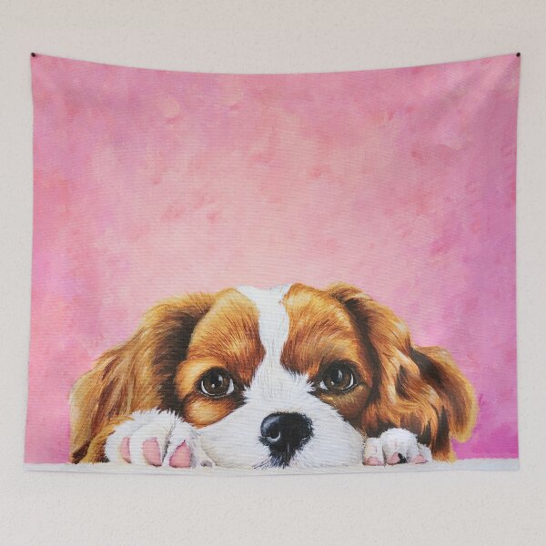 Item preview, Curious Puppy designed and sold by SabinasArts.