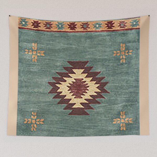 Item preview, navajo blanket,southwestern art,native american art,indian art,arizona,dessert,geometric pattern,bow and arrows,cowboys and indians,indigenous art,tribe,teepee,tom keys designed and sold by Nostrathomas66.