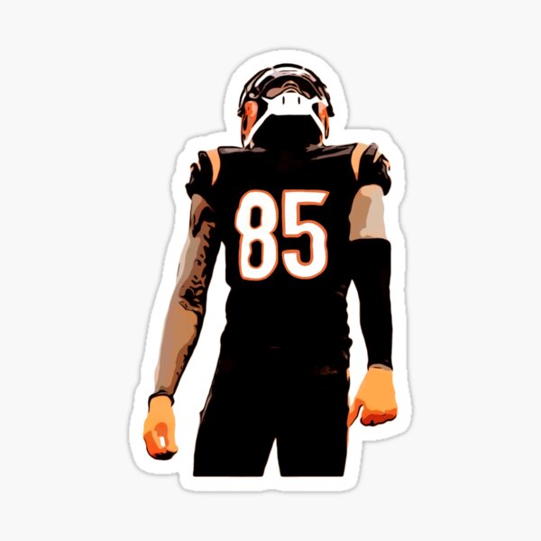 Cincinnati Bengals: Tee Higgins 2022 White Uniform - Officially Licensed  NFL Removable Adhesive Decal