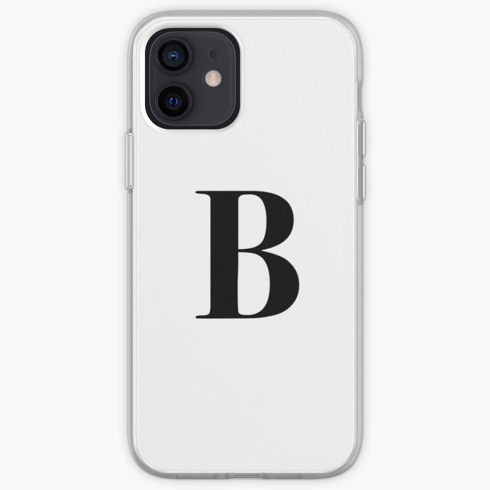 "Letter B Initial" IPhone Case & Cover By Kryder15 | Redbubble