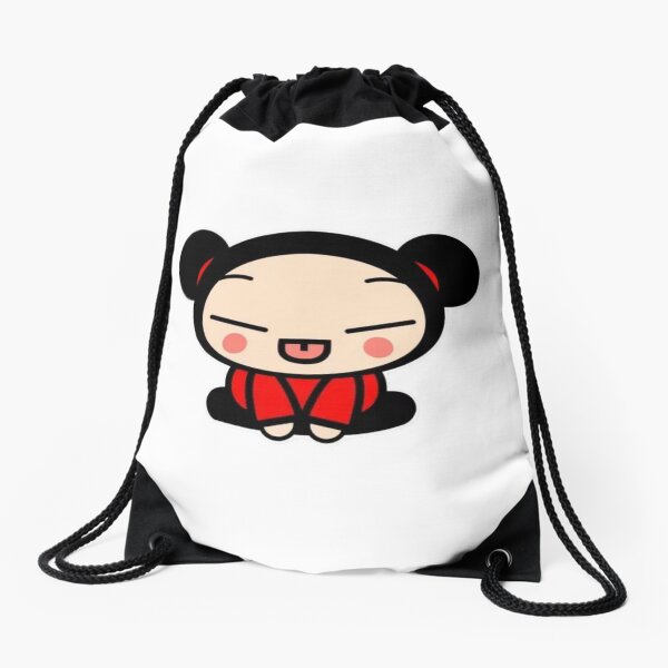 drawstring library bolsa