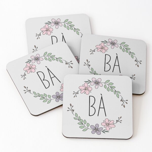 Item preview, Bà - Grandma - Vietnamese - Floral Design designed and sold by Dguzman04.