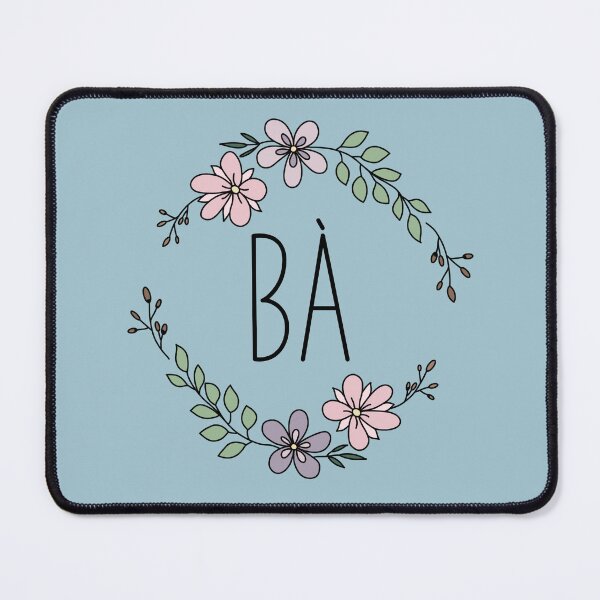 Item preview, Bà - Grandma - Vietnamese - Floral Design designed and sold by Dguzman04.