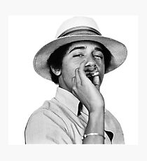 Obama Young Photographic Print