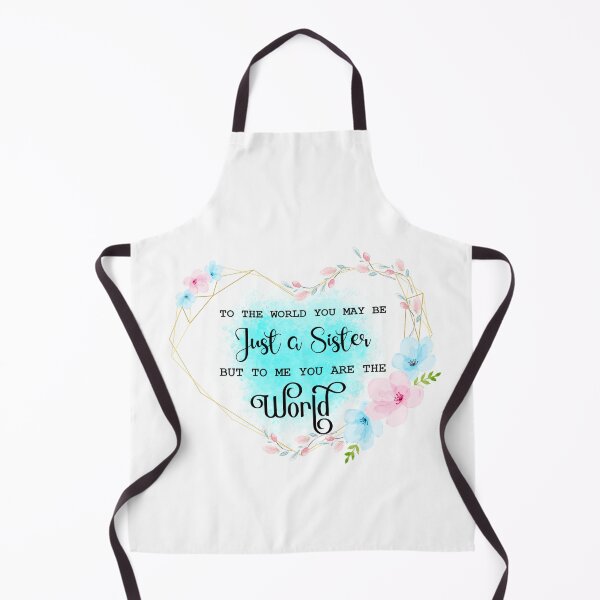 Item preview, To The World You May Be Just a Sister I  Sister Gift Ideas designed and sold by younghopes.