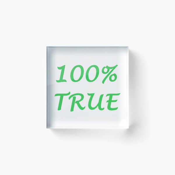 Item preview, 100% True designed and sold by superchele.