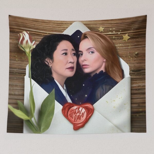 Item preview, Villaneve Vintage With Love Valentine Portrait designed and sold by orionlodubyal.
