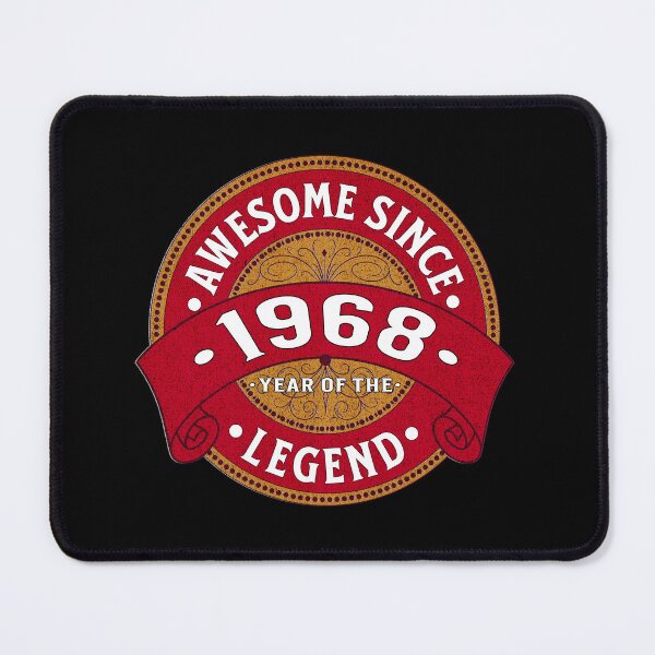 Item preview, Awesome Since 1968, birthday gift designed and sold by Ray's Photos & Art.