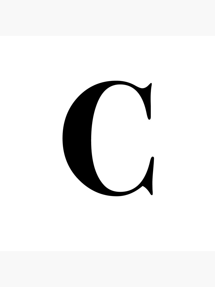 Letter C: name initial
