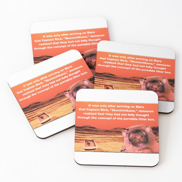 Item preview, Gatos en Marte designed and sold by OrangeSwirly.