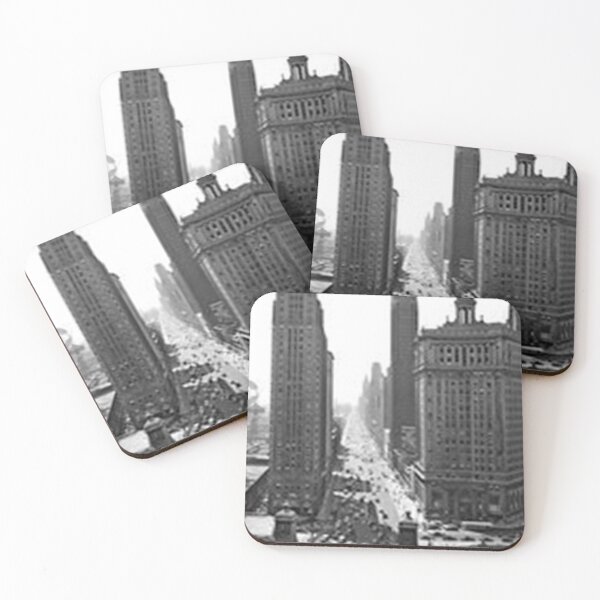 Item preview, Chicago Skyline, Chicago 1940s, State Street, Marshall Fields Department Store, the Loop, 2nd City, The Windy City, skyscraper, Sears, Lake Michigan,  designed and sold by Nostrathomas66.