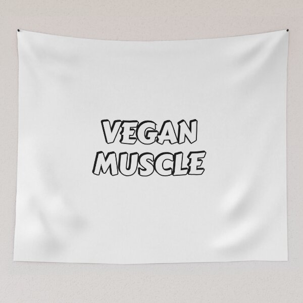 Item preview, Vegan Muscle - vegans gym designed and sold by Inspirationmotivation.