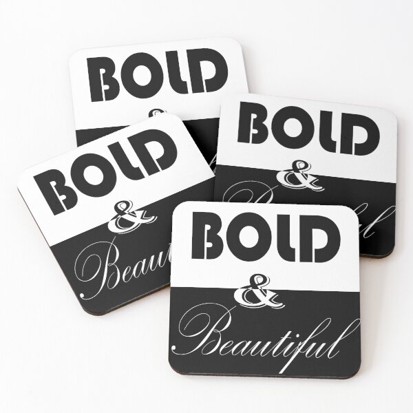 Item preview, The Bold and the Beautiful Black & White designed and sold by Ferdie2551.