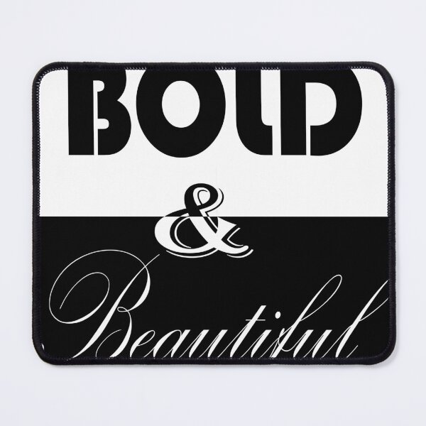 Item preview, The Bold and the Beautiful Black & White designed and sold by Ferdie2551.