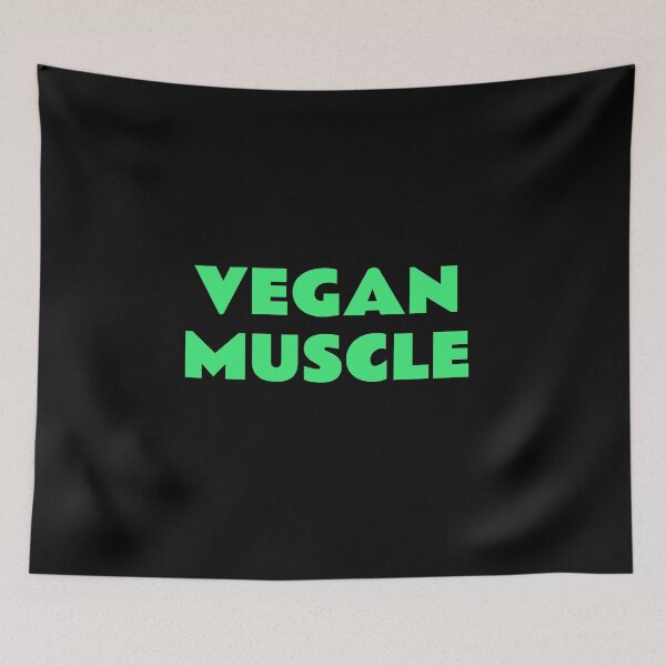 Item preview, Vegan Muscle - vegans gym plant built designed and sold by Inspirationmotivation.